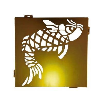 kopen Decoratief aluminium veneerpaneel Brandbestendig aluminium gordijnwandpaneel online manufacture