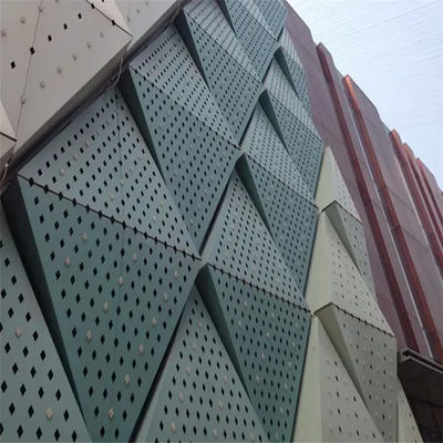 kopen 0.5 mm-5.0 mm aluminium geperforeerd paneel voor woongebouwen online manufacture