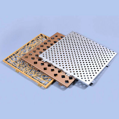 kopen Duurzame aluminium gordijnwandpanelen Metalen kleur PVDF / poedercoating online manufacture