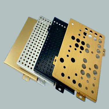 kopen Geperforeerd aluminium wandbekledingspaneel Duurzaam voor gebouwdecoratie online manufacture