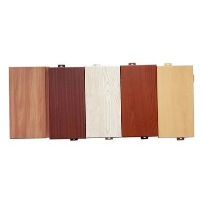 kopen Buitenwerk Aluminiumwandbekleding Panel Aluminium veneer Bamboe Houtvezel Wandpanelen online manufacture