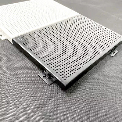 kopen PVDF-coating geperforeerde aluminiumplaten voor buitenmuurdecoratie / bekleding online manufacture