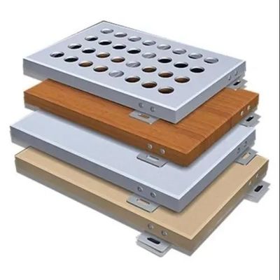 kopen Laser gesneden geperforeerde aluminiumplaten Op maat gemaakte ontwerpen voor gebouwdecoratie online manufacture