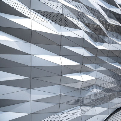 kopen 3D-oppervlak Aluminium gordijnwandpaneel online manufacture