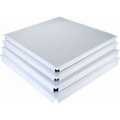kopen Makkelijke installatie Aluminium plafondpaneel 300x300mm / 600x600mm online manufacture