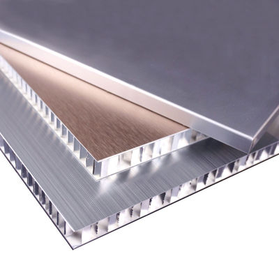 kopen Geanodiseerd / PVDF-gecoat gebogen aluminium honingraatpaneel online manufacture
