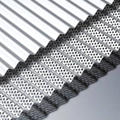 kopen Goed platte aluminium gegolfde panelen lichtgewicht hoge sterkte online manufacture