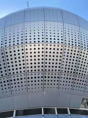 kopen A1100 A3003 A5052 Op maat gemaakt aluminiumpaneel Decoratieve aluminium geperforeerde panelen online manufacture