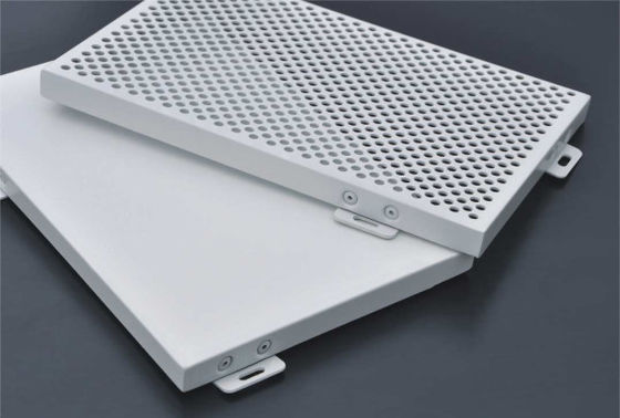 kopen Moderne perforatie geperforeerde aluminium plafondplaat Kunstmatige metalen akoestische plafondpanelen online manufacture
