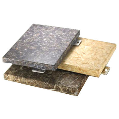 kopen Op maat gemaakte aluminium bekledingspanelen met kunstmatige marmeren kleur voor interieur of exterieur decoratie online manufacture