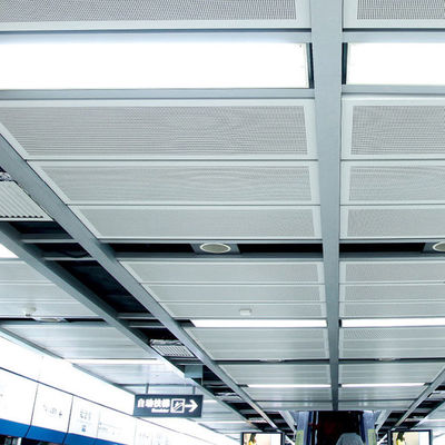 kopen 0.5 mm tot 4,0 mm geperforeerd plaat aluminiumpaneel voor hangplafond of gordijnwand decoratie online manufacture