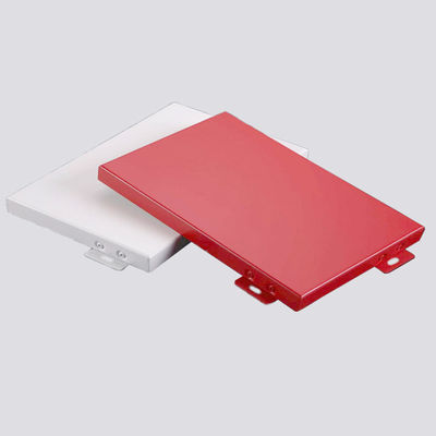 Weerbestendige aluminium wandbekleding Panel Custom Voor Eave / Canopy decoratie