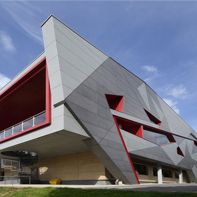 Prefabricated Aluminium Wall Cladding Panel PVDF / Powder Coating Voor Gebouw Decoratie