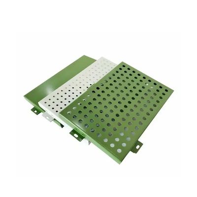 Decoratieve aluminium buitenwandpanelen Geperforeerde metalen wandbekledingspanelen