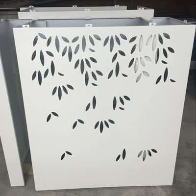 Geperforeerde aluminiumplaat panelen Patroon Custom Voor esthetische gebouw decoratie