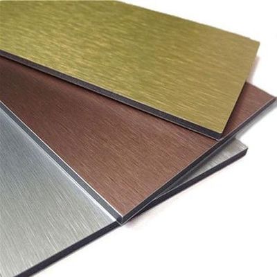 ACP-aluminiumcomposite panelen voor winkelmuurverbouwing / decoratie
