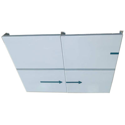 Bouw van gegolfde aluminium panelen, platte aluminium panelen voor hangplafond decoratie