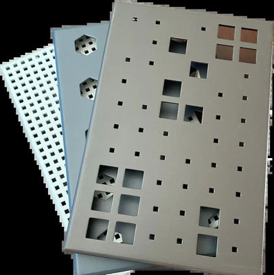 Perforated Aluminium Sheets Indoor 0,5 mm-10 mm Dikte Corrosiebestendige