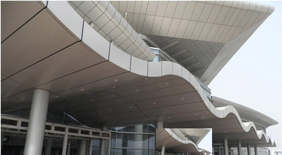 Metalen gevelpaneel met aluminium geperforeerd gevelpaneel voor gebouwen