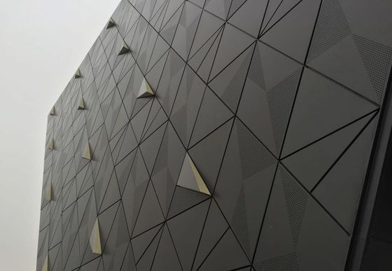 Perforatie Uitgebreid Metalen Net Voor Gevel Net Bekleding Metalen Net Plaat Uitgebreid Metalen Net Gordijn Gevelpaneel