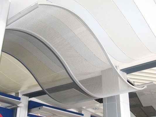 Fabrieksprijs Aluminium Hyperbolisch Solid Panel Voor Buitenbouw Gevel Gordijn Muur