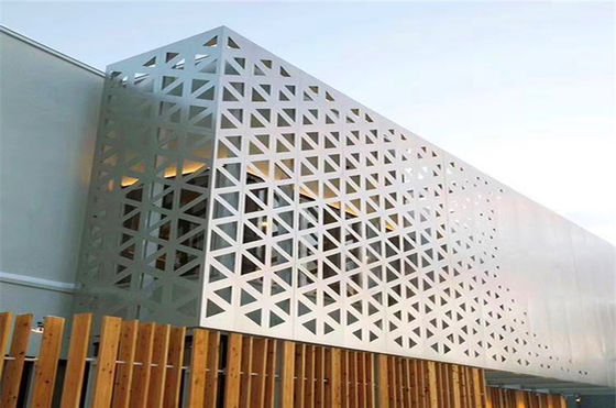 Aluminium veneer Aluminium PVDF coating panel voor buitenwandbekleding Hout graan aluminium panelen