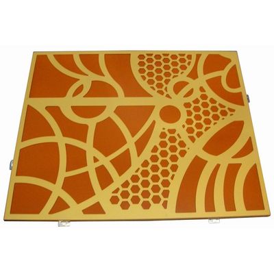 Decoratief gemodelleerd aluminiumpaneel voor regenbekleding en decoratie