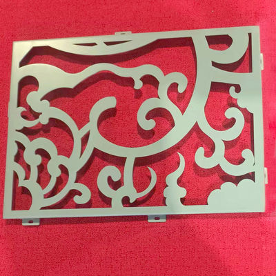 Duurzaam kwaliteits aluminium wandbekleding paneel met aangepaste patronen voor gebouw decoratie
