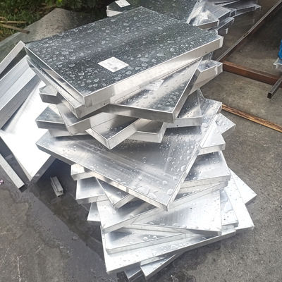A1100 of A3003 Duurzame aluminiumplaten voor buitenwandbekleding en -versiering UV-bestrijdend