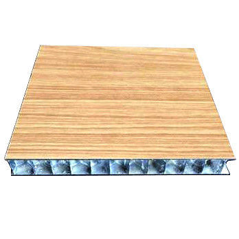 Hoge sterkte aluminium honingraat composiet paneel aanpasbaar PVDF coating hout kleuren