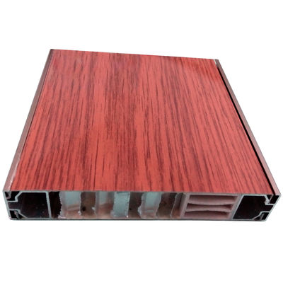 Kunstmatige houtkleur Aluminium honingraatcompositie bekledingsplaten voor gebouwdecoratie