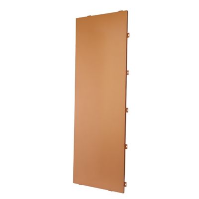 Aanpasbare aluminium bekledingspanelen met duurzame kleurcoating voor gevelversiering