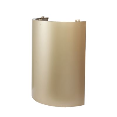 Gekrompen halfcirkel aluminiumpaneel op maat voor het decoreren van de omhulsel van gebouwenkolommen of pilaren