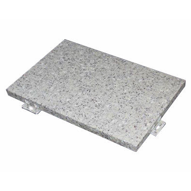 Aanpasbaar aluminium gordijnwand bekleding metalen paneel met imitatie van steen of marmer kleur